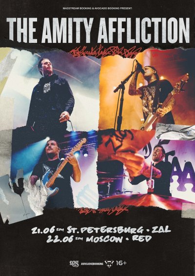 Австралийцы The Amity Affliction возвращаются в Россию