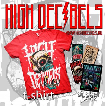 Заказ футболок High Decibels
