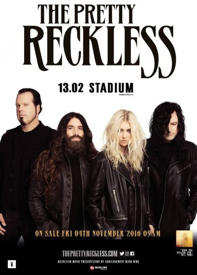 13.02.2017 - Москва - Stadium - The Pretty Reckless