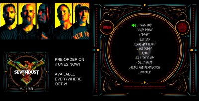 Официальный стрим нового альбома Sevendust