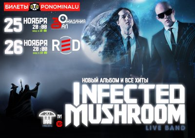 Infected Mushroom снова в России
