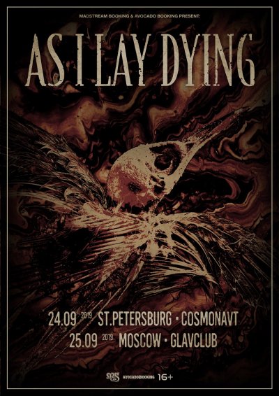 As I Lay Dying выступят в столицах этой осенью