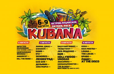 06-09.08.2015 - Рига, Латвия - Луцавсала - Kubana 2015