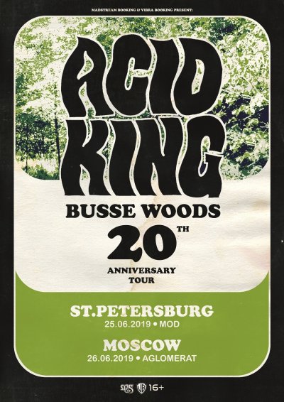 Acid King выступят в столицах в июне