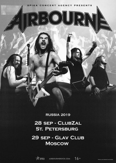 Airbourne вернутся в Россию уже на этой неделе