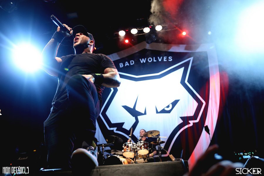 Фотоотчет с концерта Bad Wolves, ##### (2019.06.26 - Москва - Главclub Green Concert)
