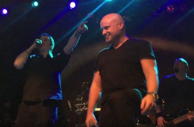 Фронтмен Disturbed выступил с Breaking Benjamin